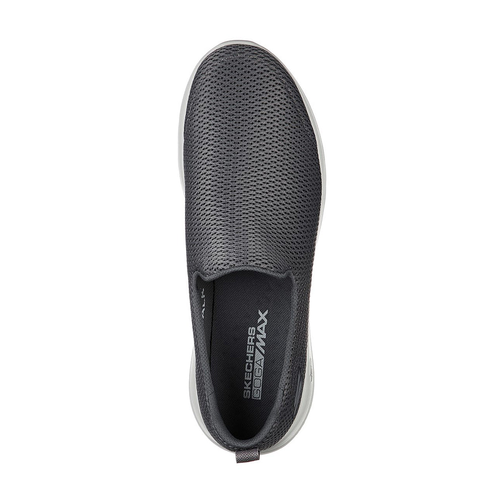 Shop GOwalk Max Charcoal colour Men Shoes Skechers Malaysia