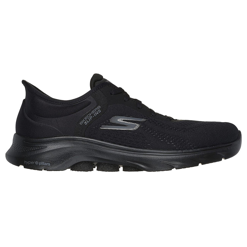 Skechers Women Slip-Ins GOwalk 7 | Gray/Pink Shoes – Skechers Malaysia