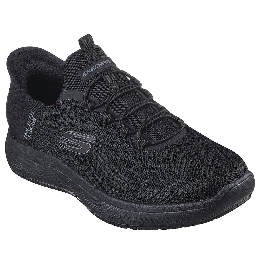 All black skechers mens best sale