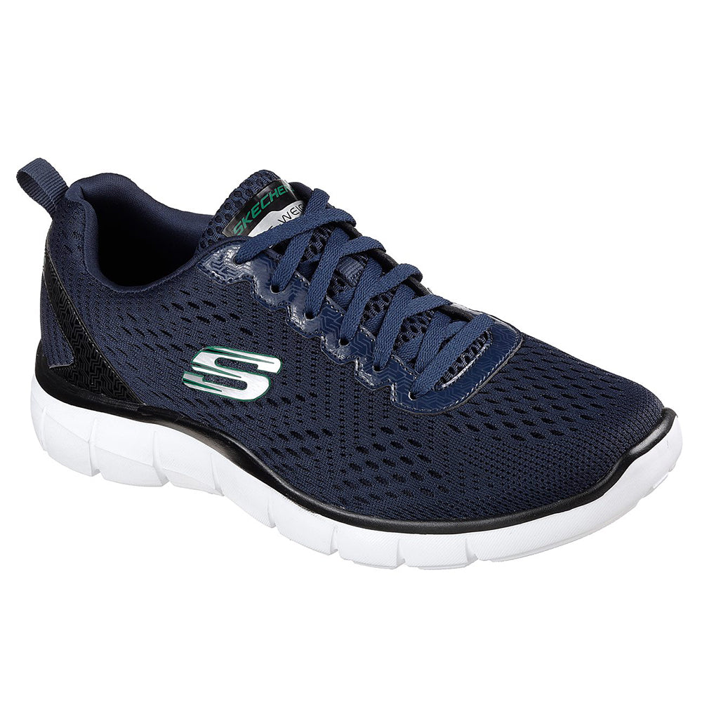 Skechers Men Sport Strategic | Navy/Green Shoes – Skechers Malaysia