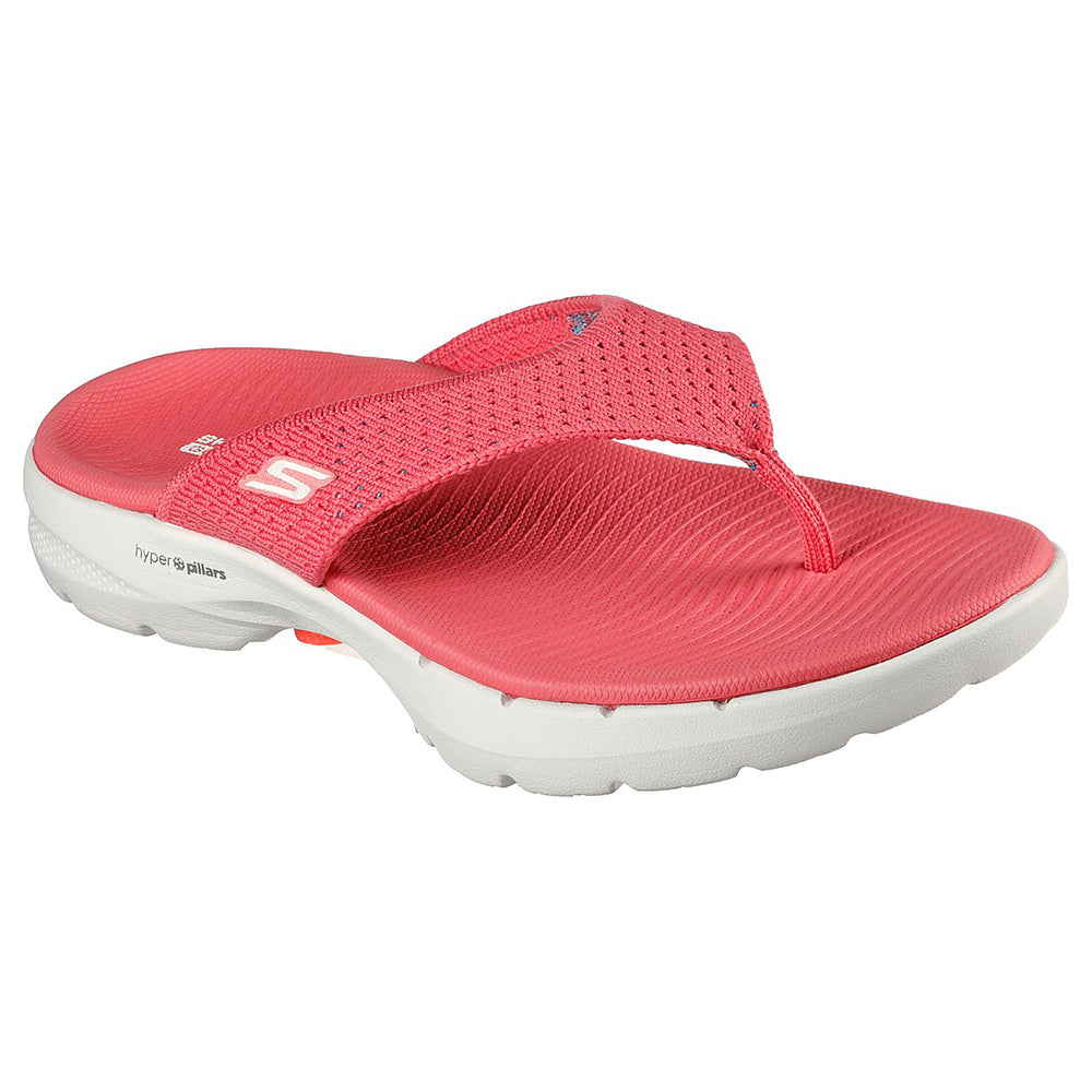 Skechers goga 2024 pillars flip flops