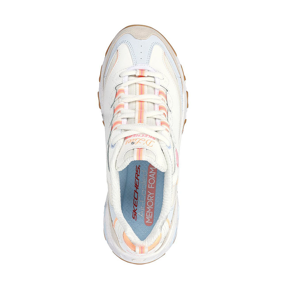 Skechers D'Lites Lace-Up Sneakers - Bold Views 