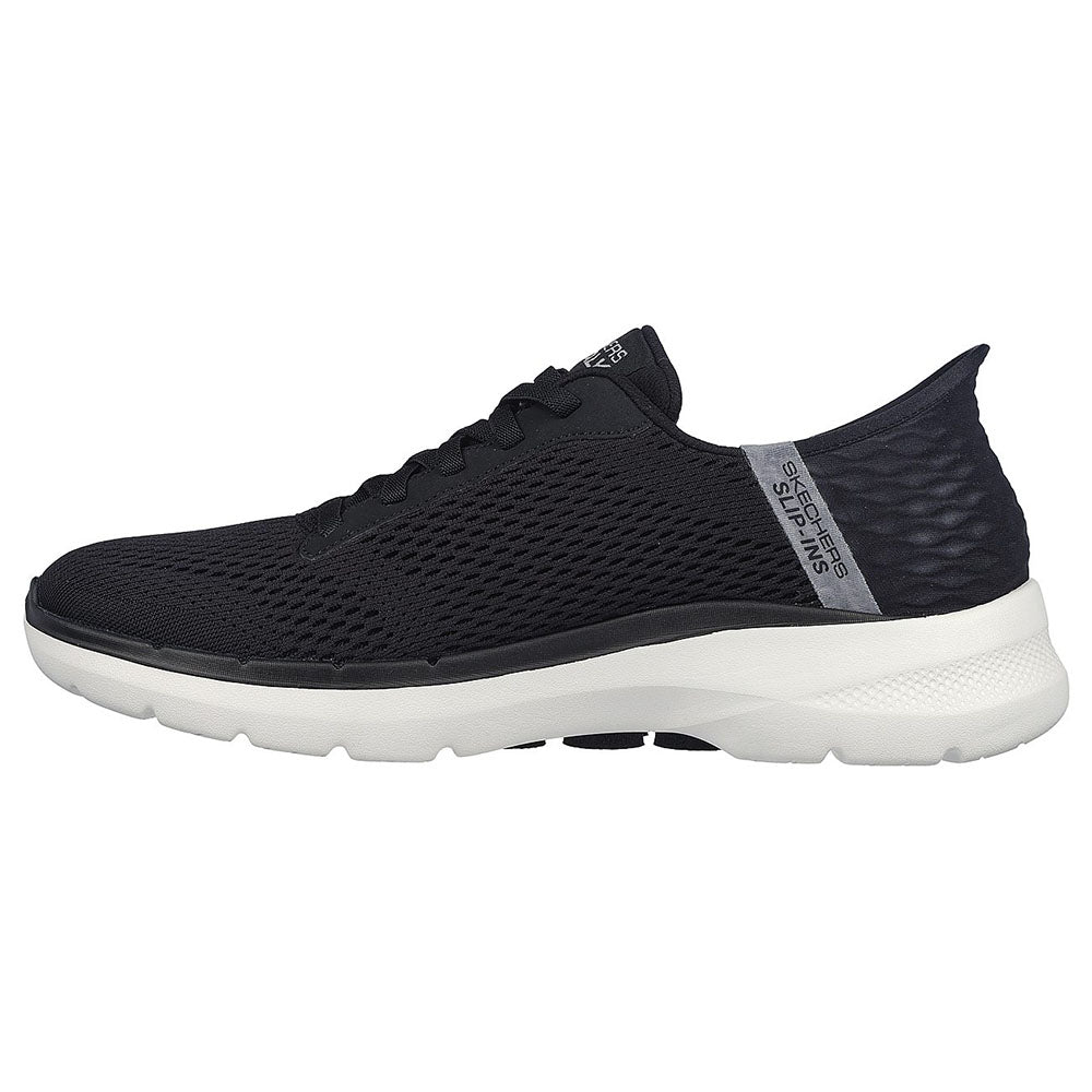 Skechers Men Slip-Ins GOwalk 6 | Black Shoes – Skechers Malaysia